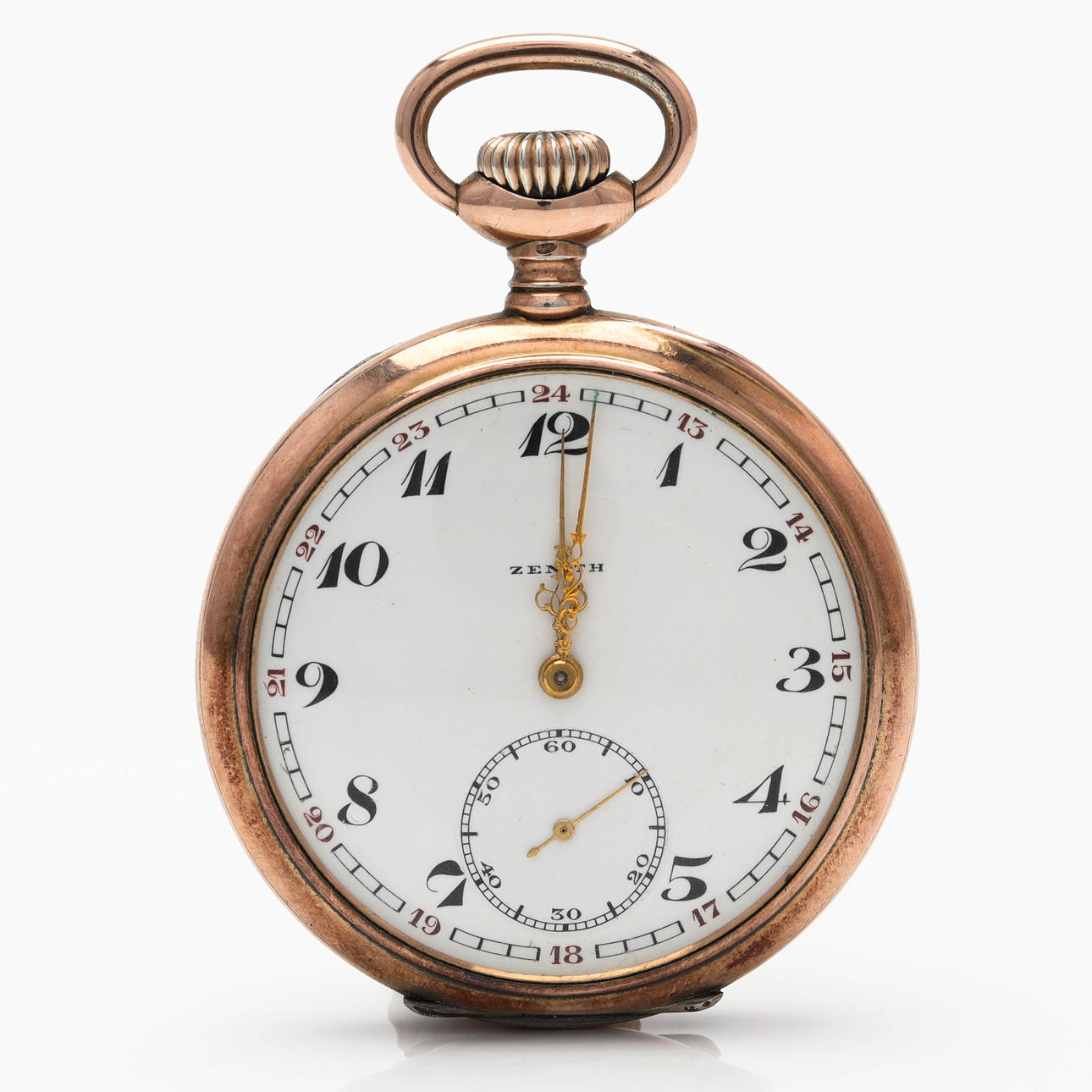 Zenith, taskukello, hopeaa, Grand Prix Paris 1900.