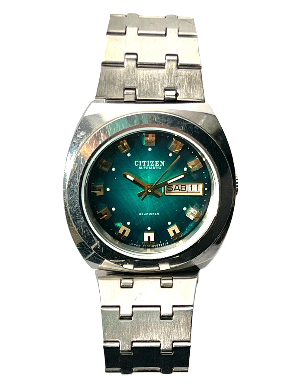 CITIZEN. Automatic watch in steel.