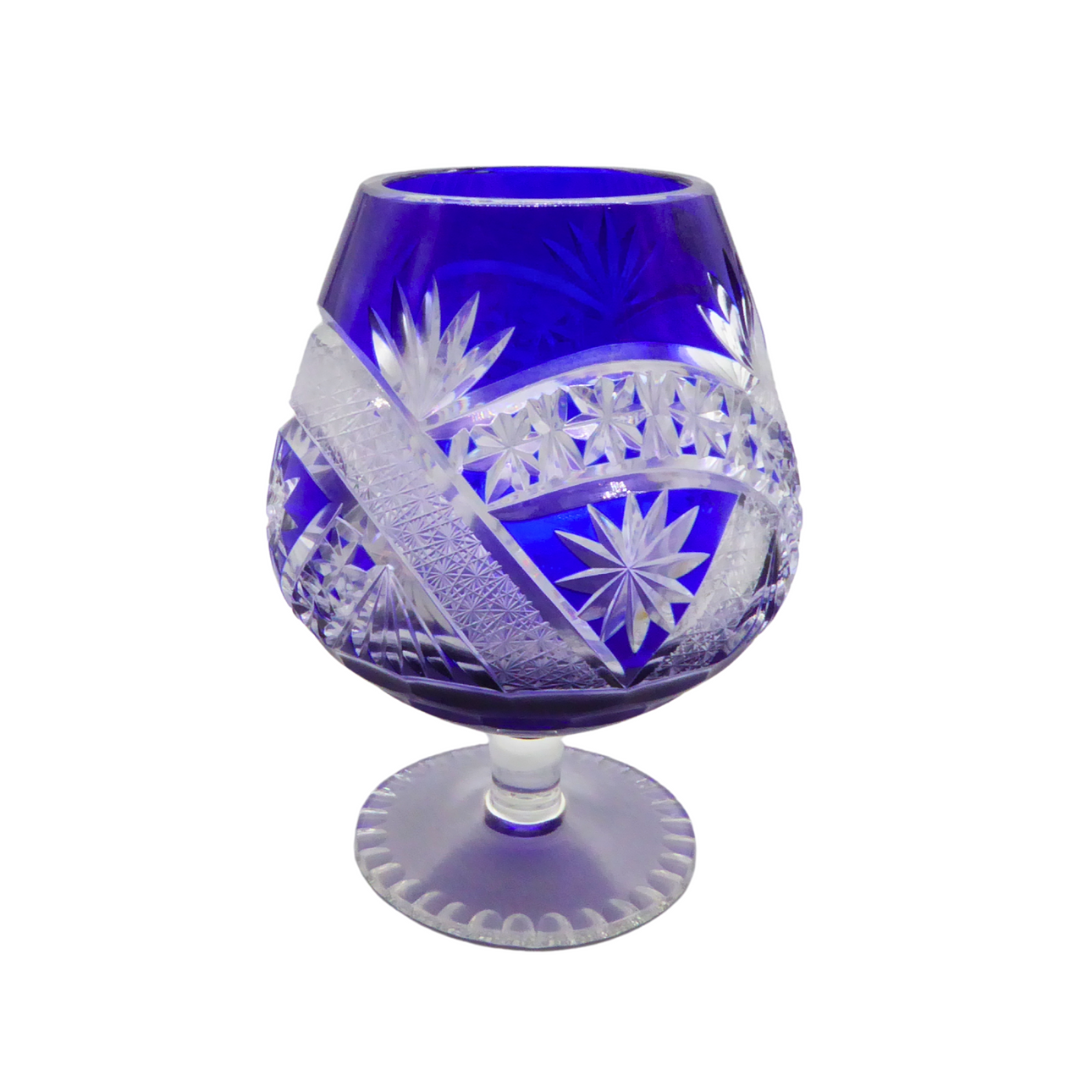 LAUSITZER BLEIKRISTALLGLAS, HANDGESCHLIFFEN.