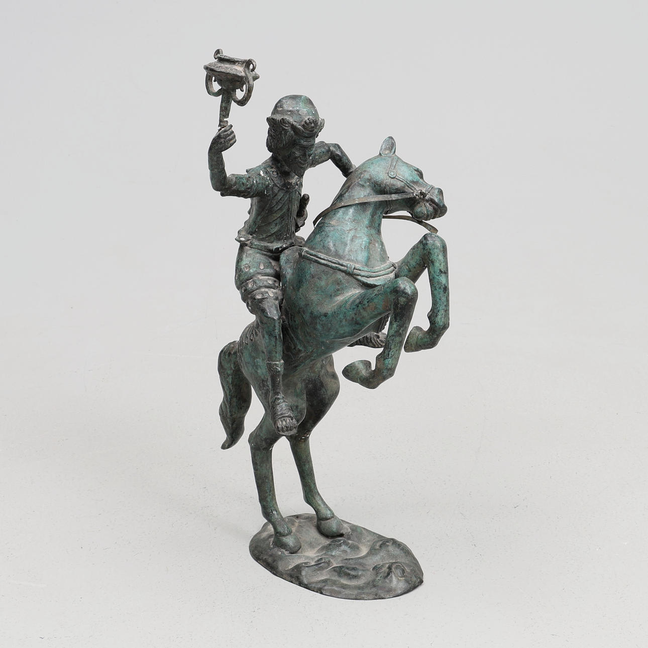 SCULPTURE. Bronze, 20th century.