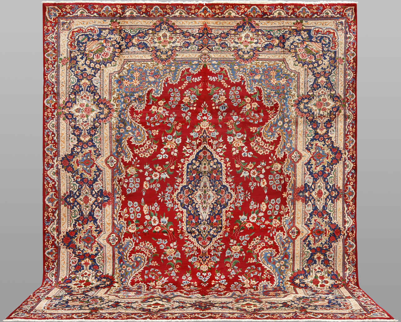 ALFOMBRA ORIENTAL. Yazd Fine, 391x303.