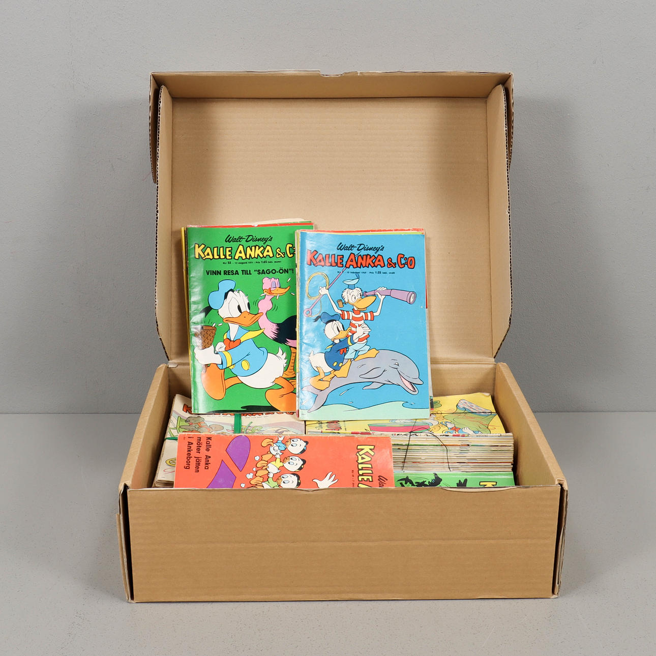 COMICS Donald Duck & Co, 1965-1971.