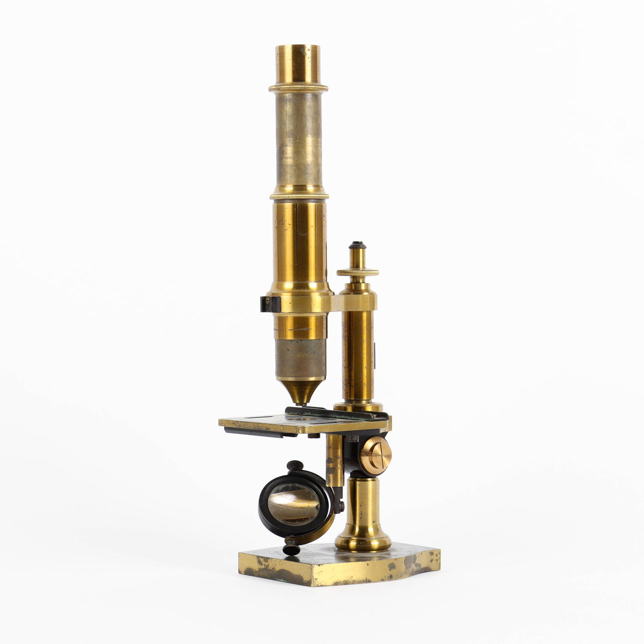 MIKROSKOP AUS MESSING.