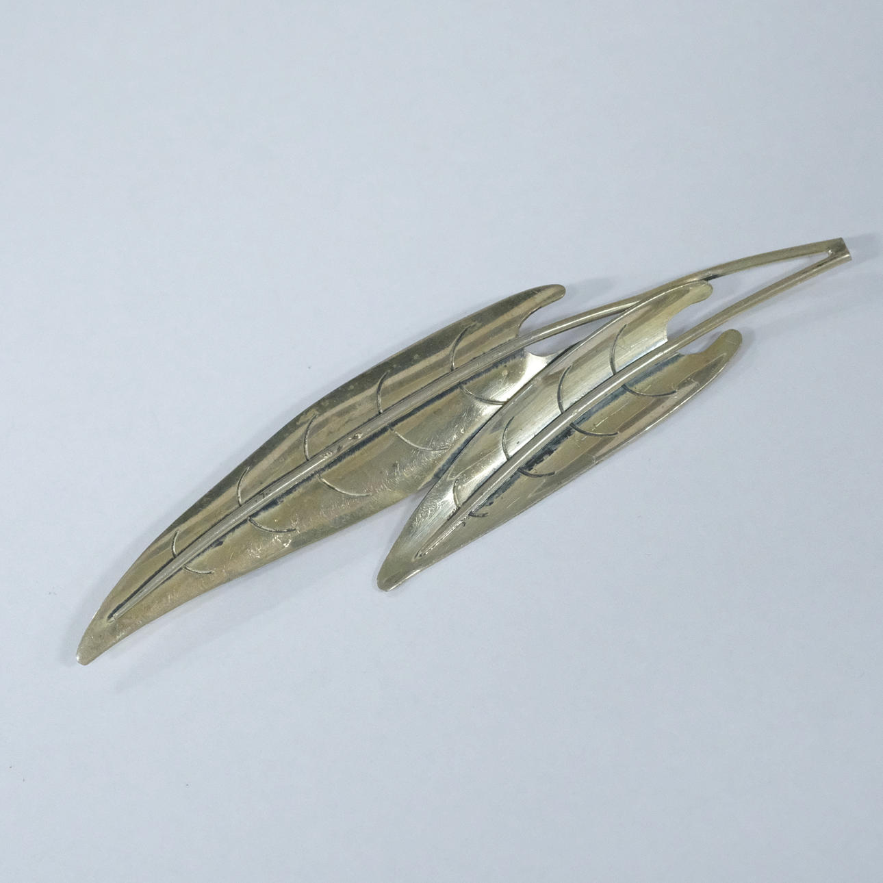 ERIK SVANE. BROSCH, SILVER, 1960-TAL.