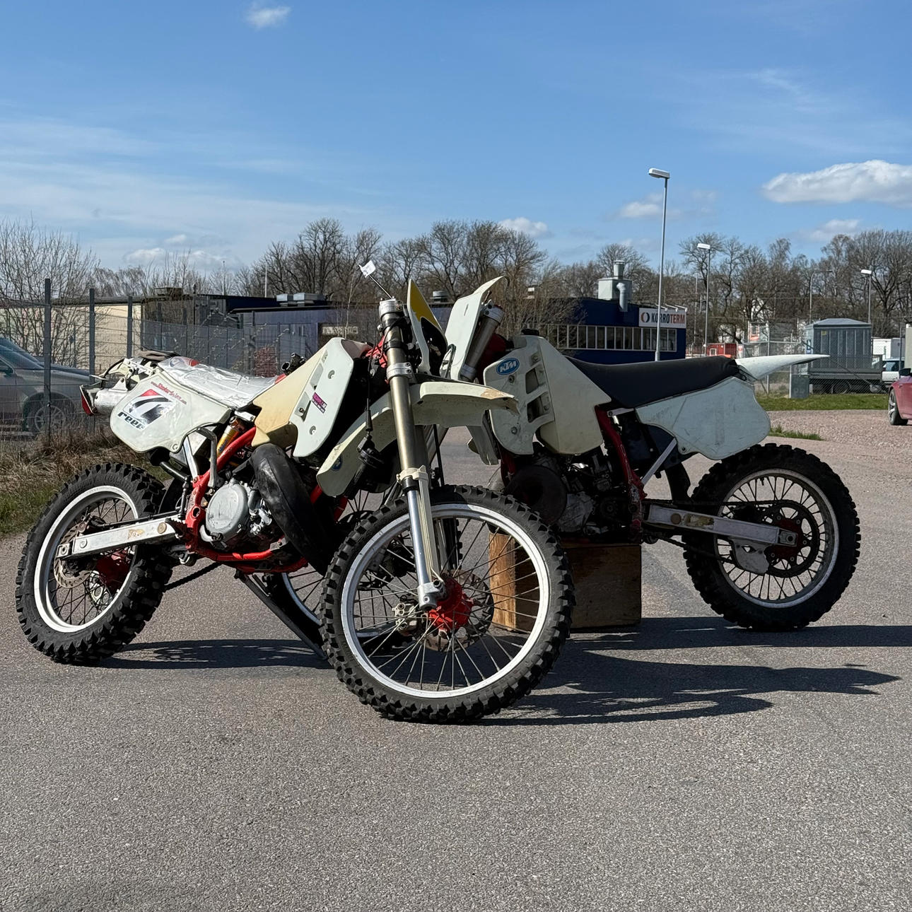 KTM, model 250cc, 2 pieces, renovation objects, 1980s/90s, Austria.