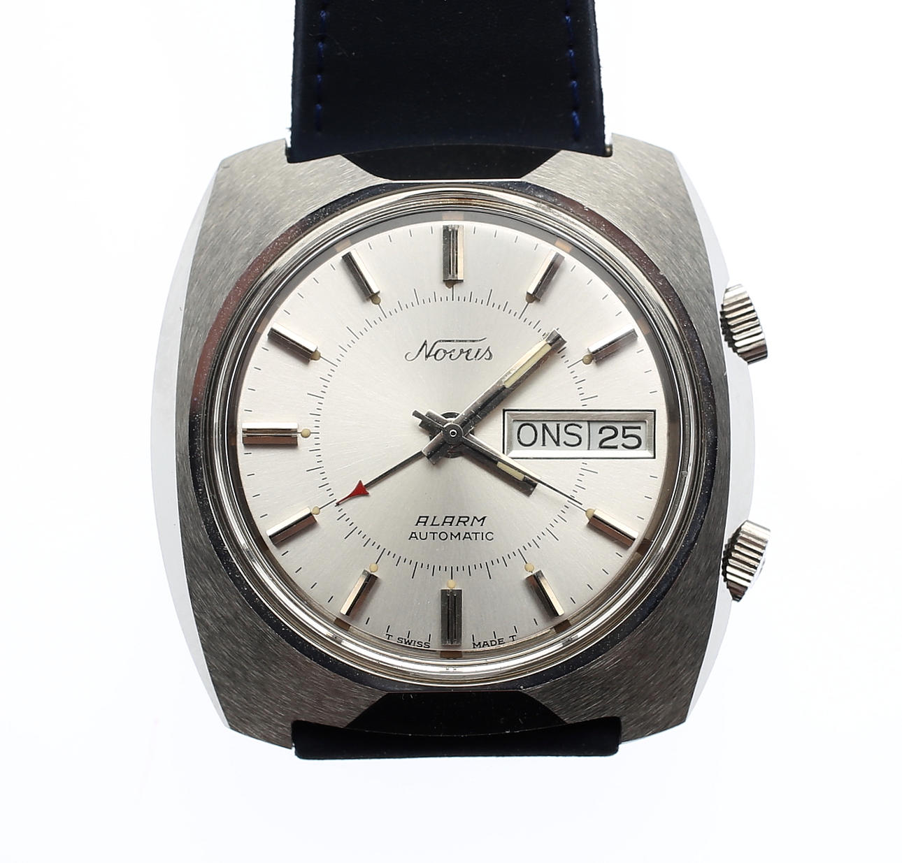 HERRARMBANDSUR, Novus, Alarm, automatic, New old stock, 1970-tal.