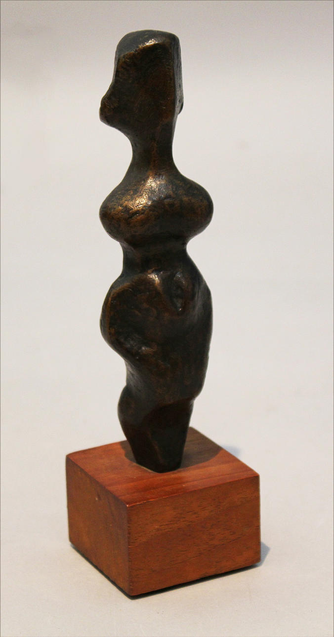 THURE THÖRN. Modell. Brons. Signerad T T.