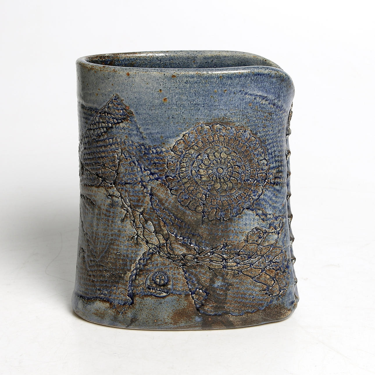 VAS, keramik, Paula von Freymann, unikat, Gustavsbergs Studio, signerad.