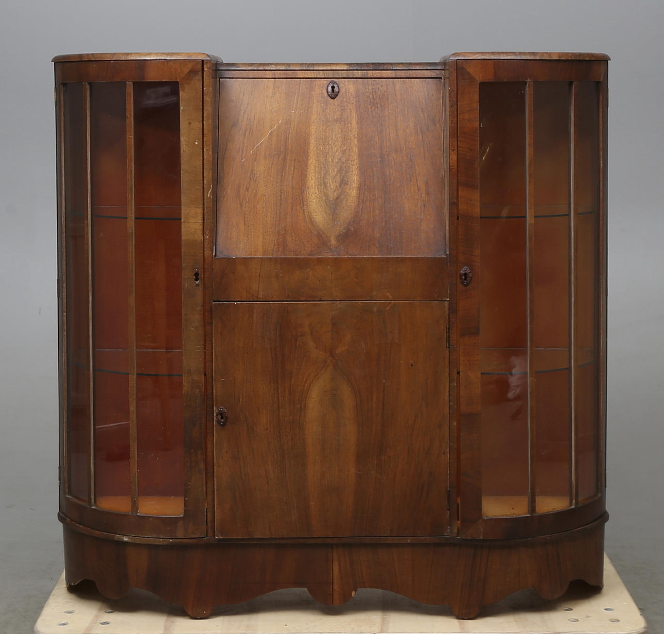 SKRIVSKÅP, England, 1800/1900-tal.