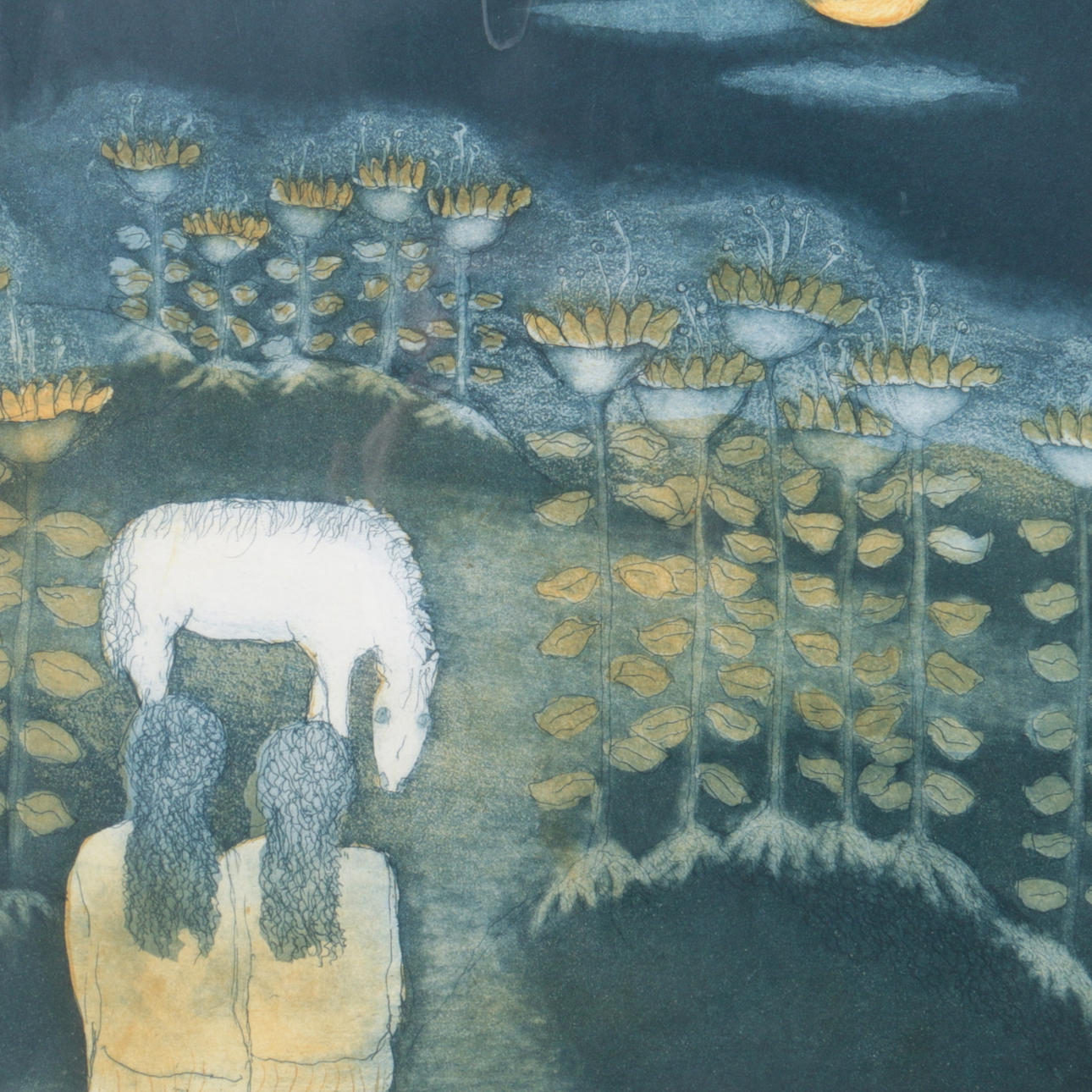 HELMTRUD NYSTRÖM. Färglitografier, 3 st. Signerade, numrerade och daterade.