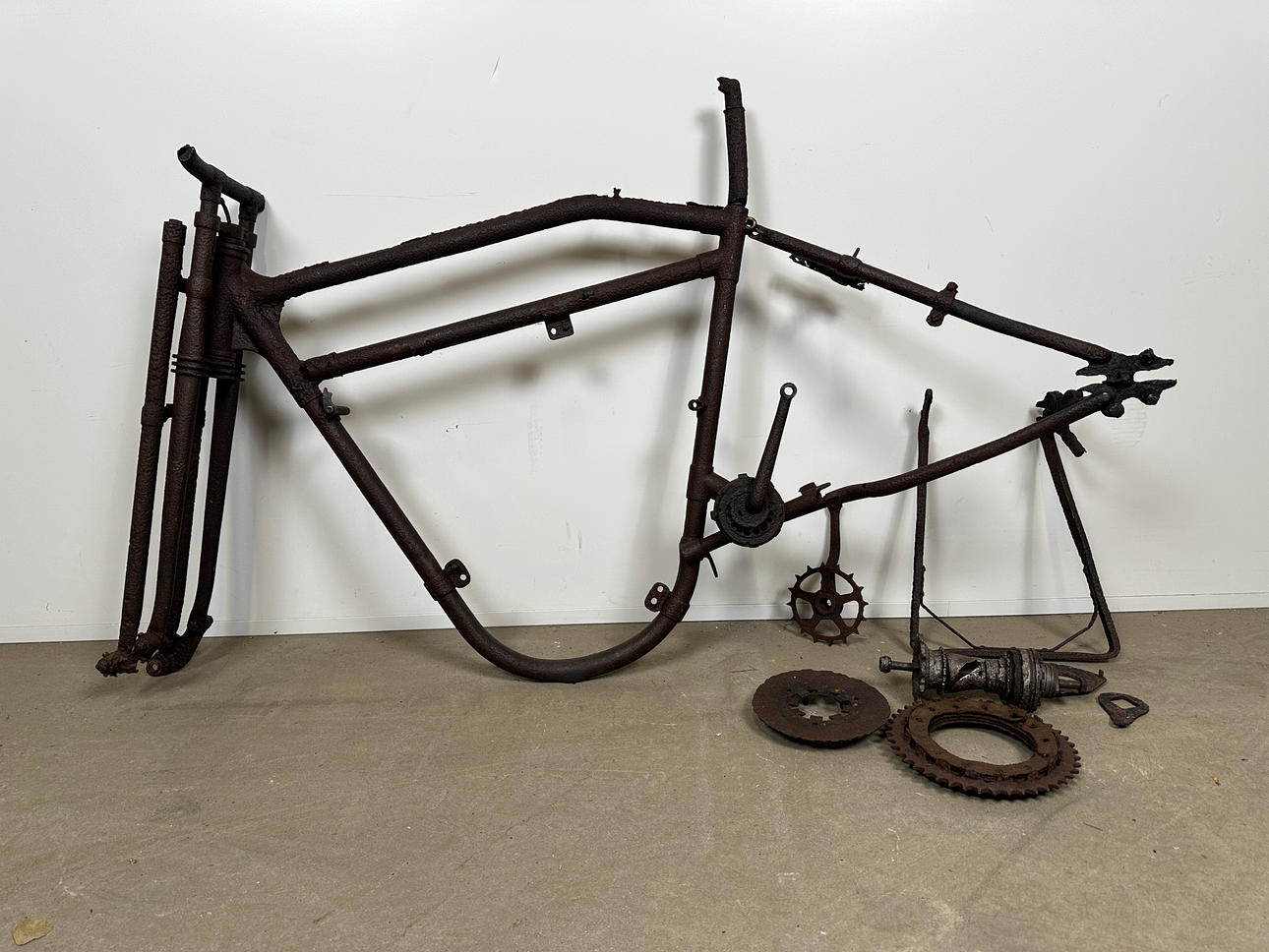 HARLEY DAVIDSON, ram & ramdelar, 1912, USA.