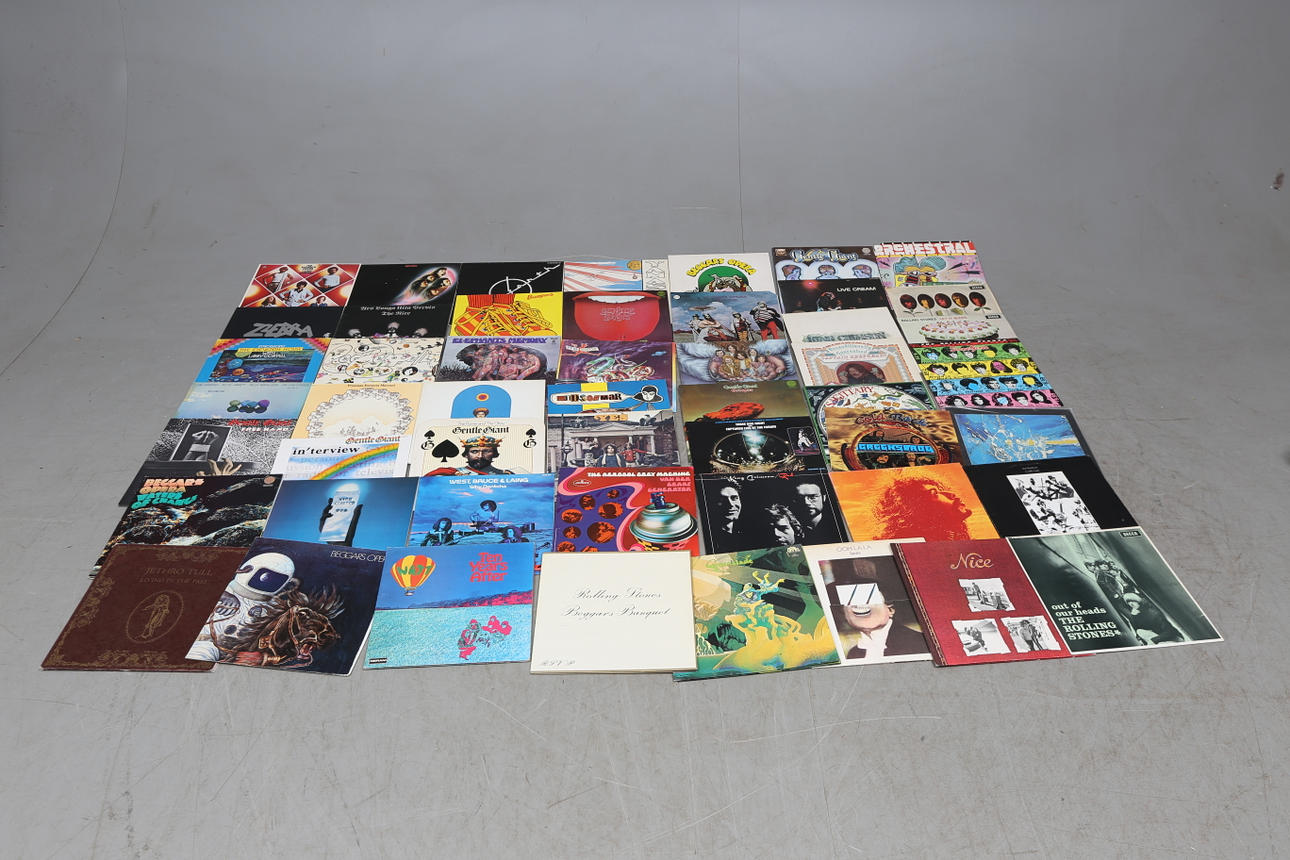 LP-SKIVOR, bland annat rock.