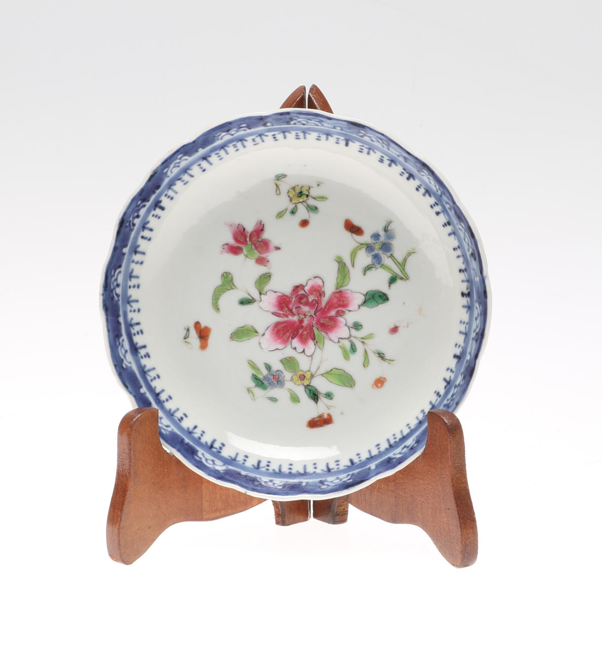 SKÅL, porslin, Famille Rose, Quianlong, 17/1800-tal.