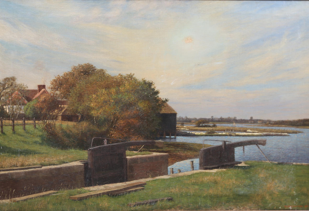 RUDOLPH ONSLOW-FORD. Oil on canvas. Signed and dated - 98.