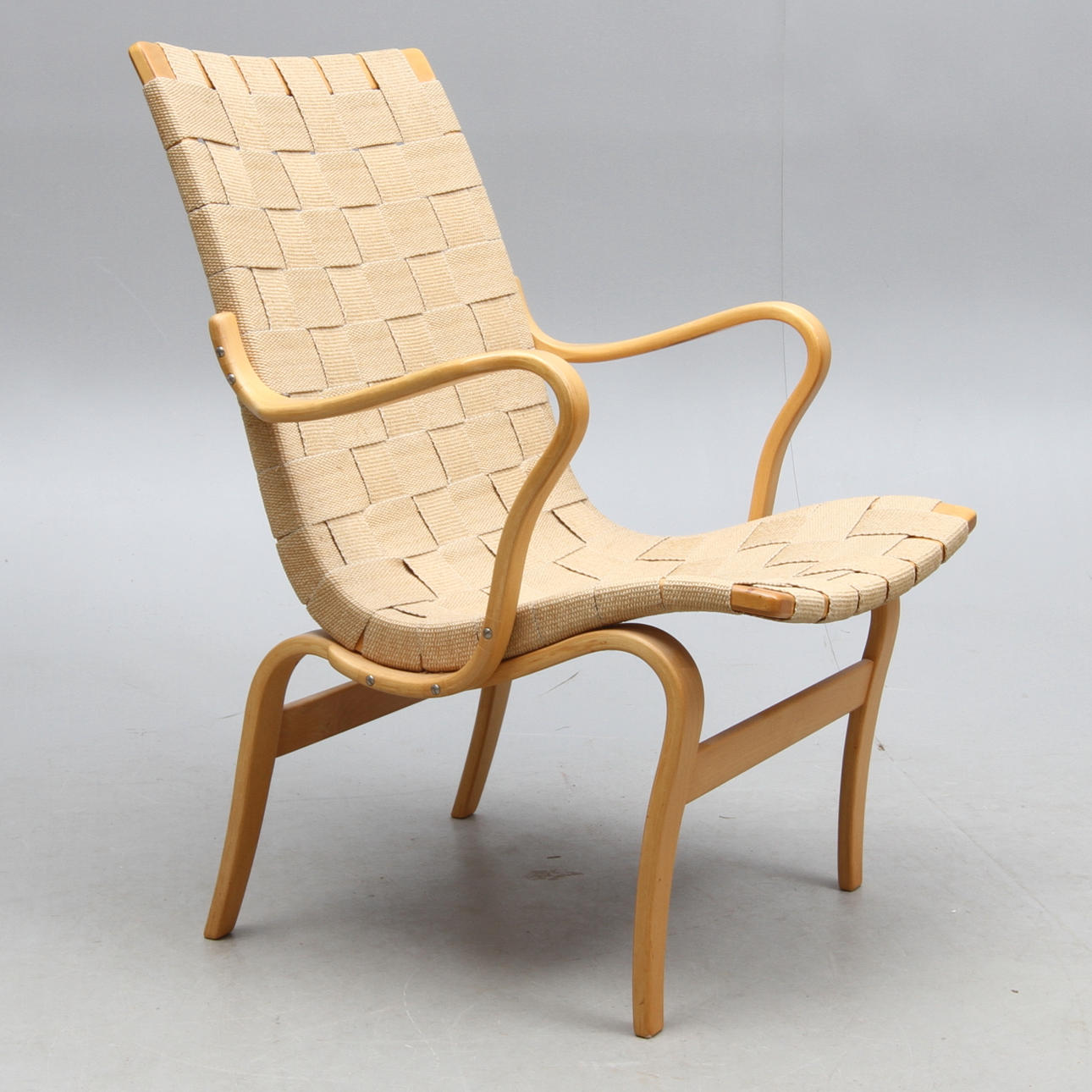 FÅTÖLJ, "Eva", Bruno Mathsson, Firma Karl Mathsson, 1972.
