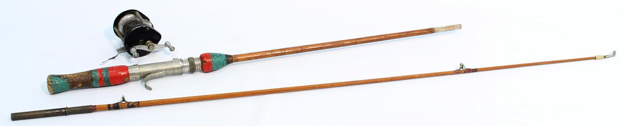 FISKESPÖ, med rulle, vintage, Sverige.