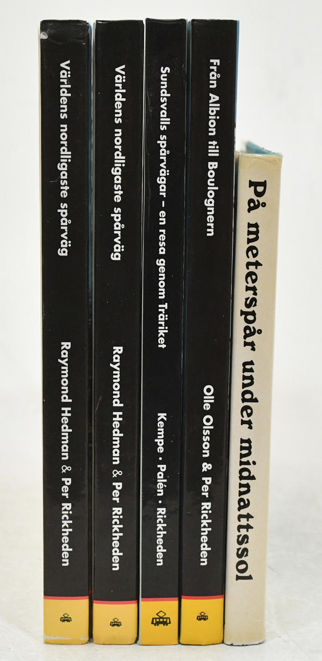 Bücher über Northern Tramways. 5 Bände.