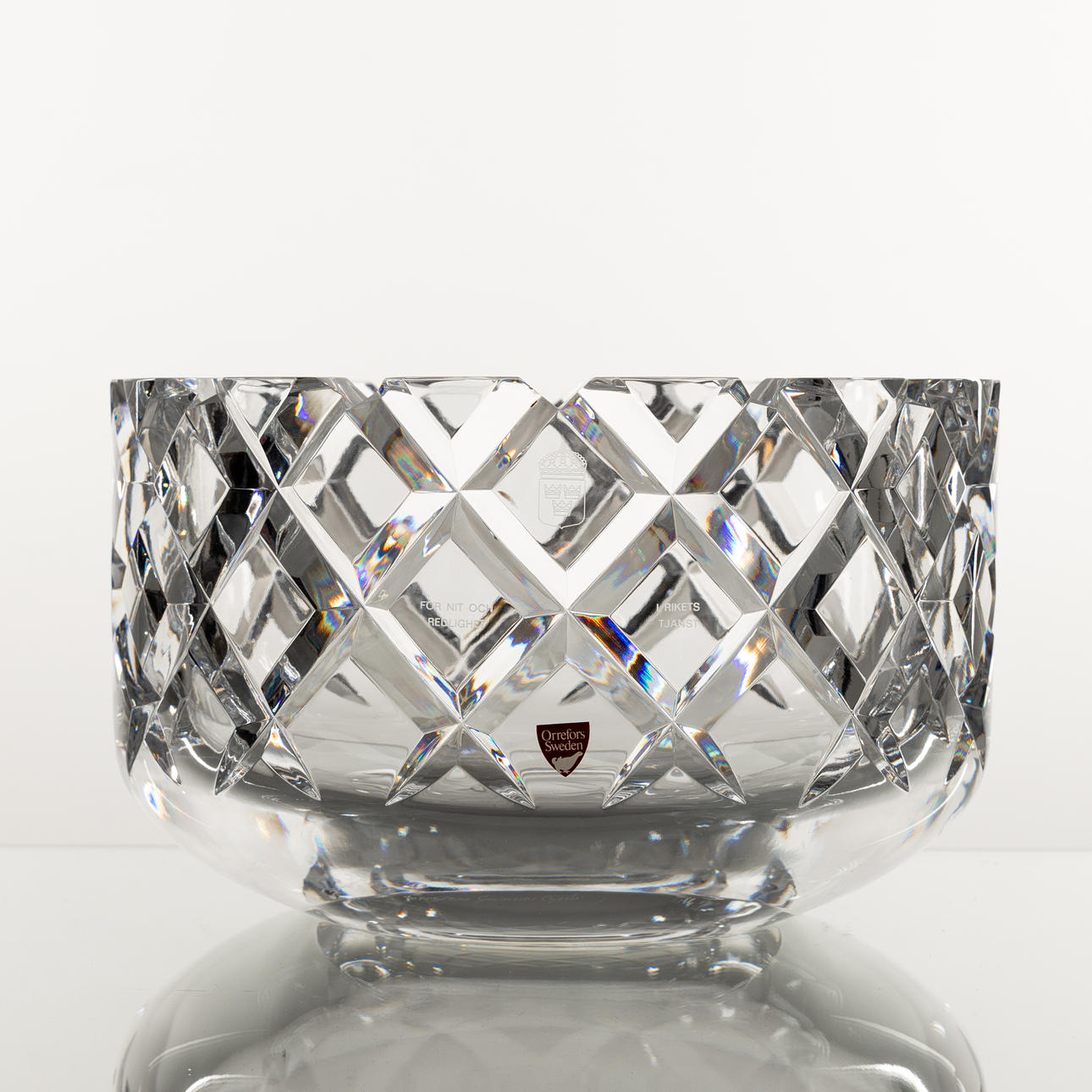 GUNNAR CYRÉN. ”Sofiero”, Kippis Orrefors.