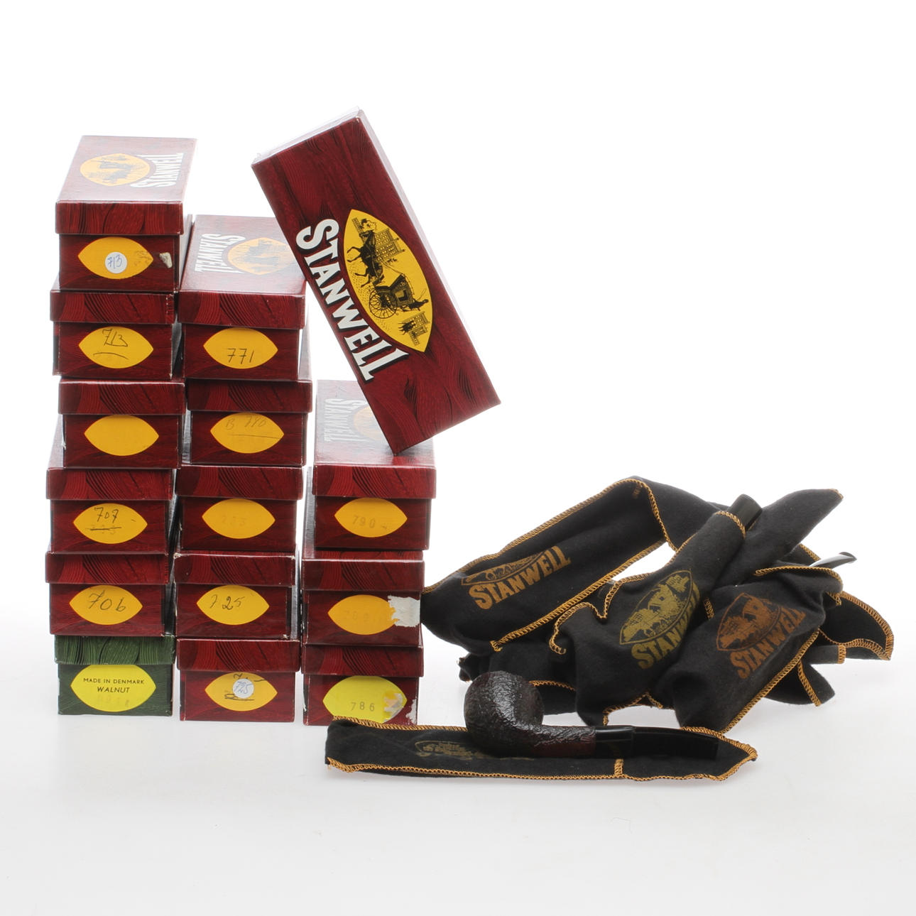 PIPOR, 23 st, varierande modeller, Stanwell.