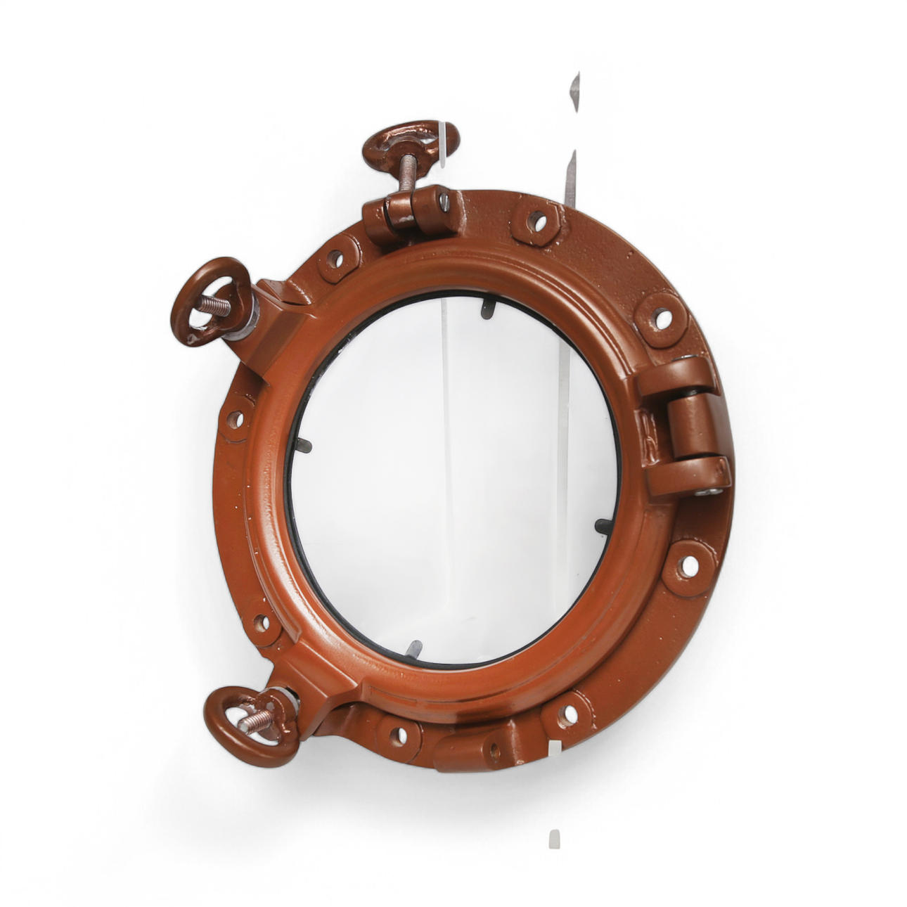 VENTIL, sprutlackerad aluminium, glas.