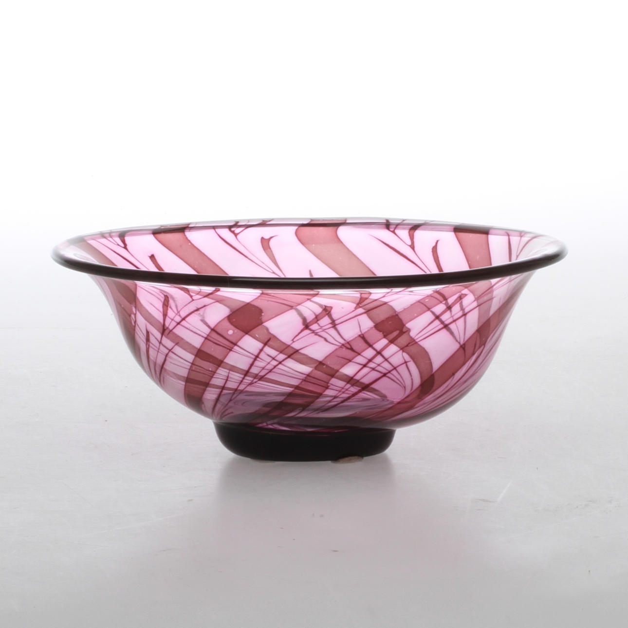 SKÅL, glas, graalteknik, Eva Englund, Orrefors.