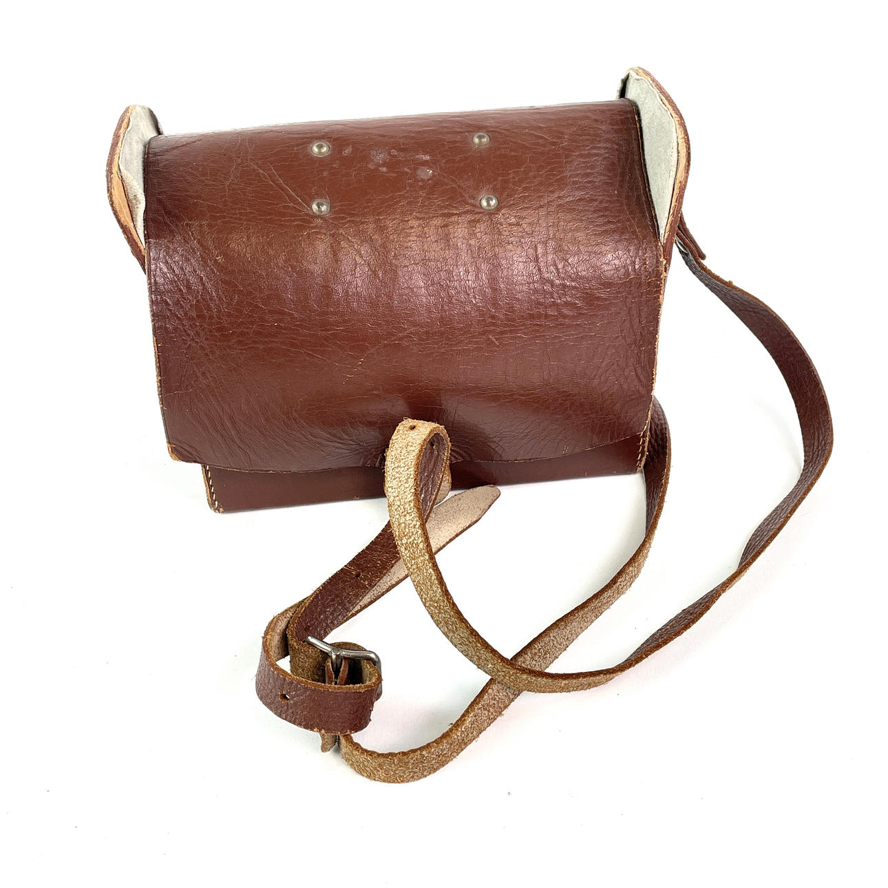 VÄSKA, läder, 1900-talets andra hälft.