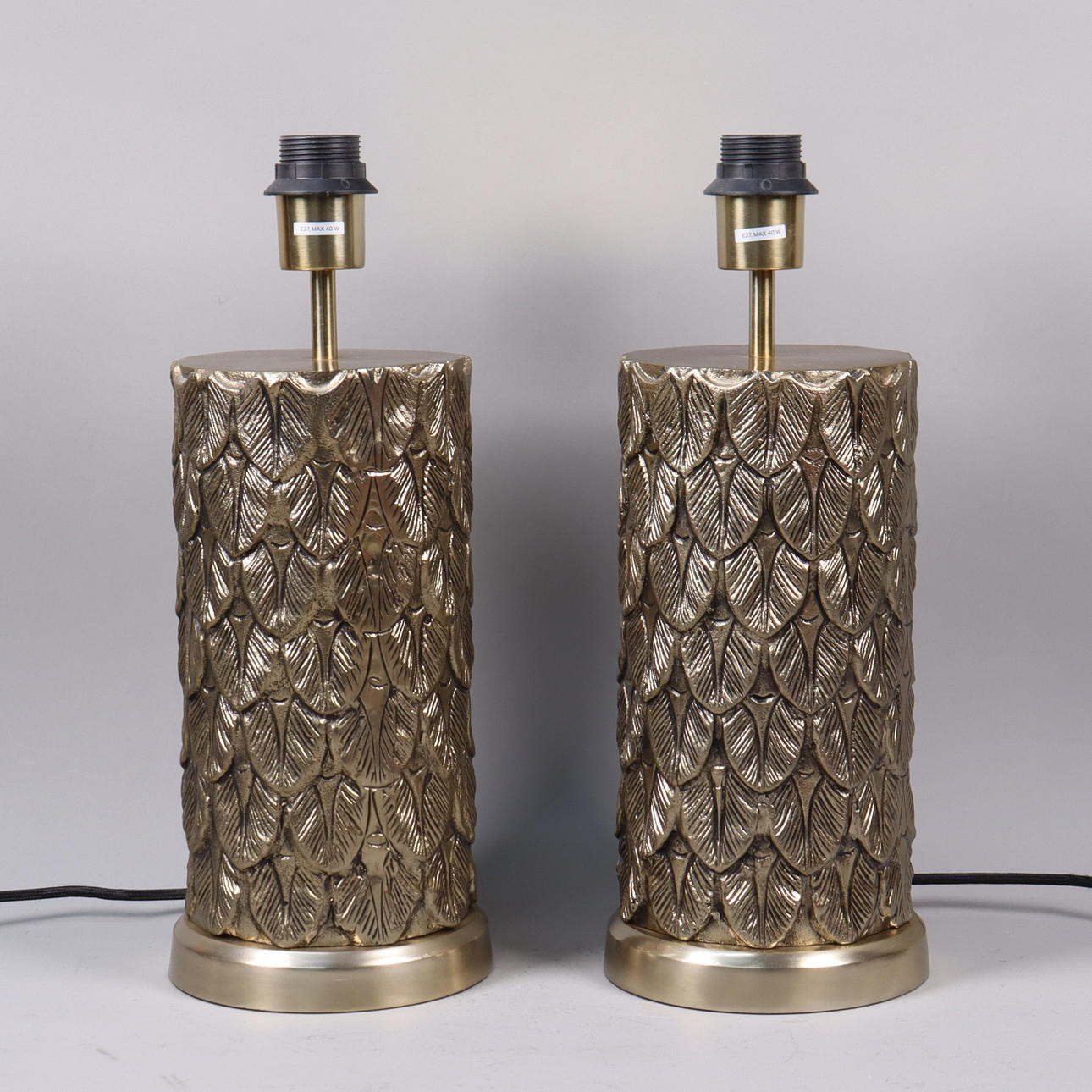 H&M, ceramic table lamps, 1 pair.