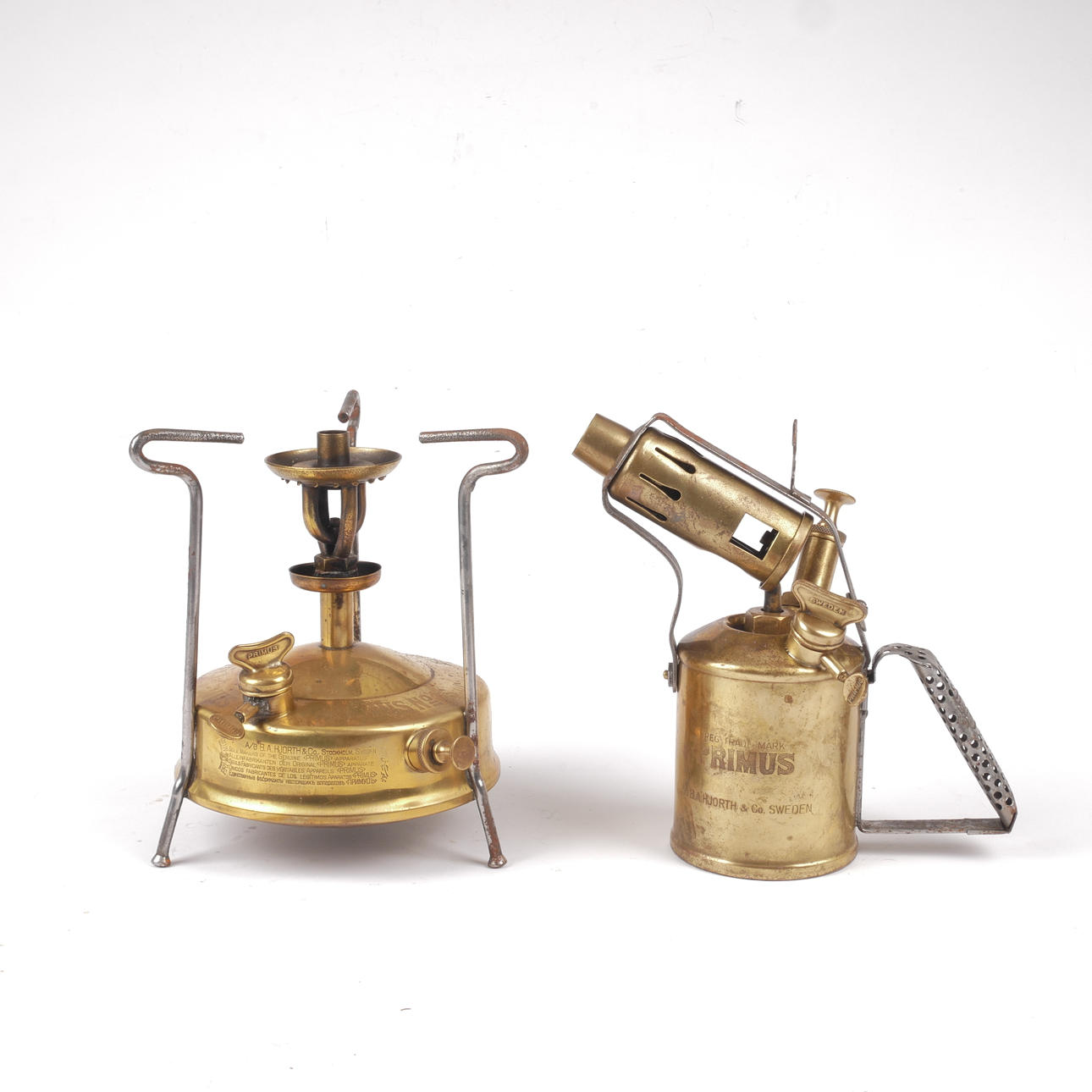 PRIMUS. Cocina y soplete de queroseno, 1920/30.