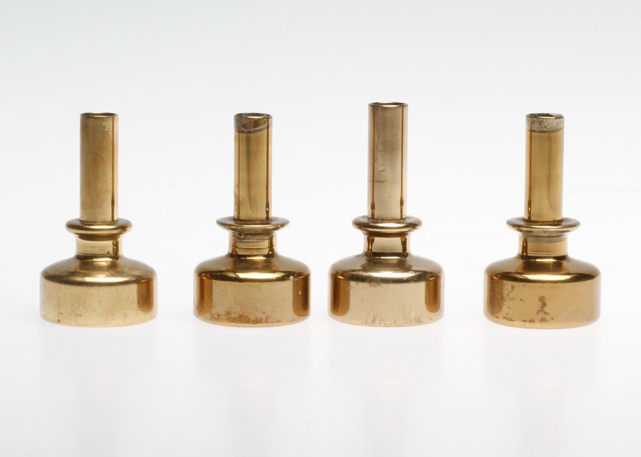 LJUSSTAKAR, mässing, L-92, Hans-Agne Jakobsson.