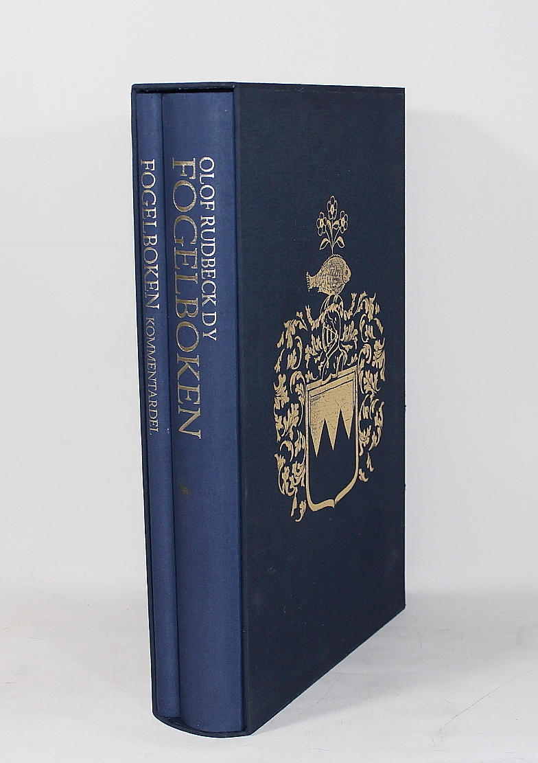 FÅGELBOK, 2 st av Olof Rudbeck Dy numrerad 192/1499.