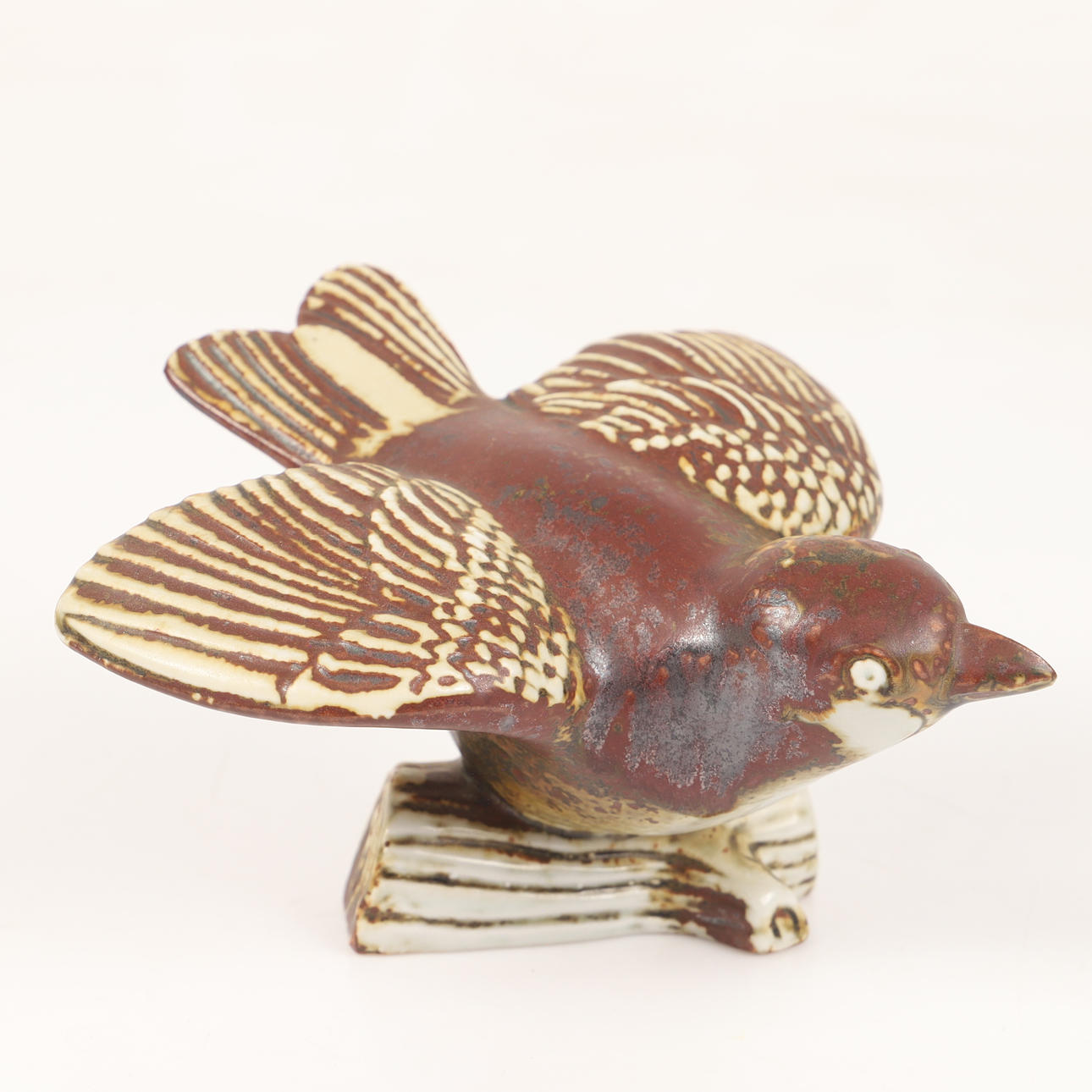 SVEN WEJSFELT. Figur, „Flock-2", stentøj, Gustavsberg.