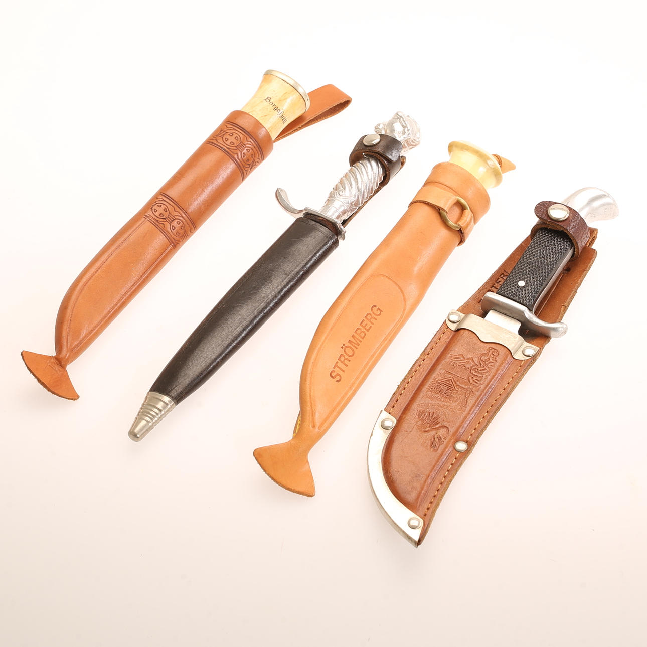 KNIVAR med slida, 4 stycken.