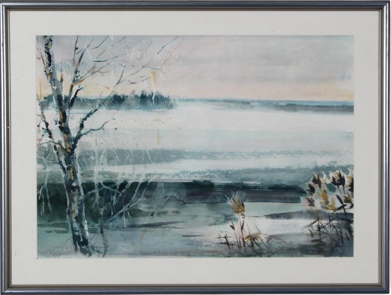 ARI LAITINEN. AKVARELL.