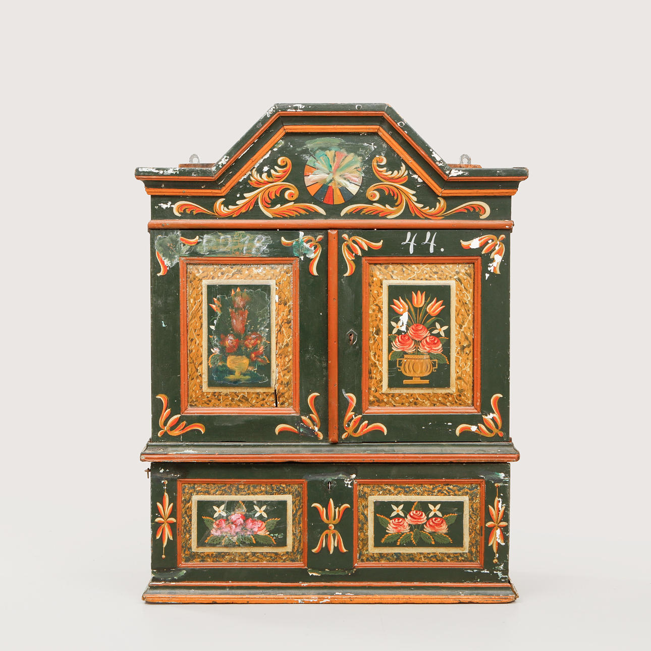 SKÅP, allmoge, 1800-tal.