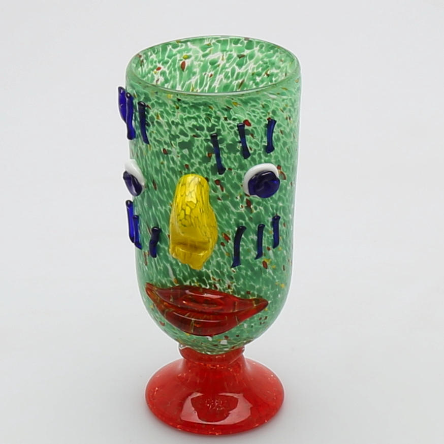 KONSTGLAS, bägare, Ulrica Hydman Vallien.