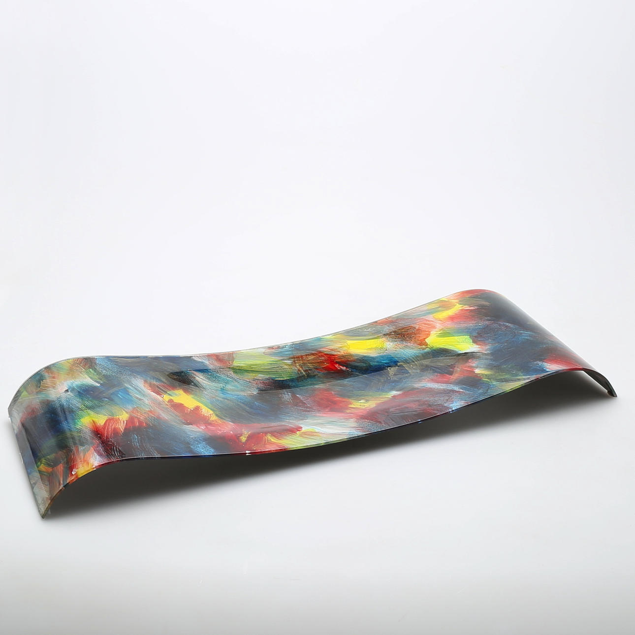 KONSTGLAS, fat, osignerad.