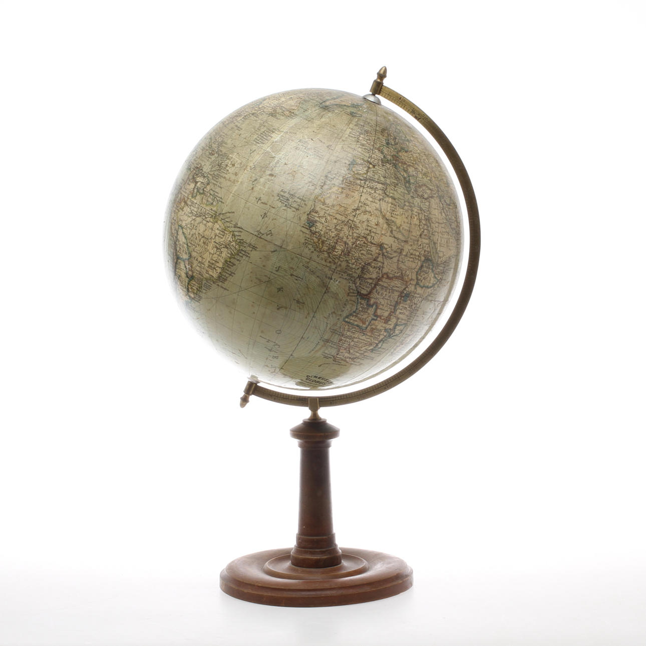 JORDGLOB, Dr Neuse's Globus, omkring sekelskiftet 1900.