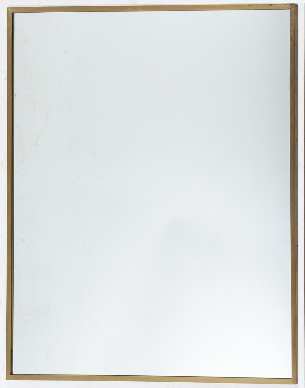 MIRROR, brass frame, Glasmaster Markeryd.