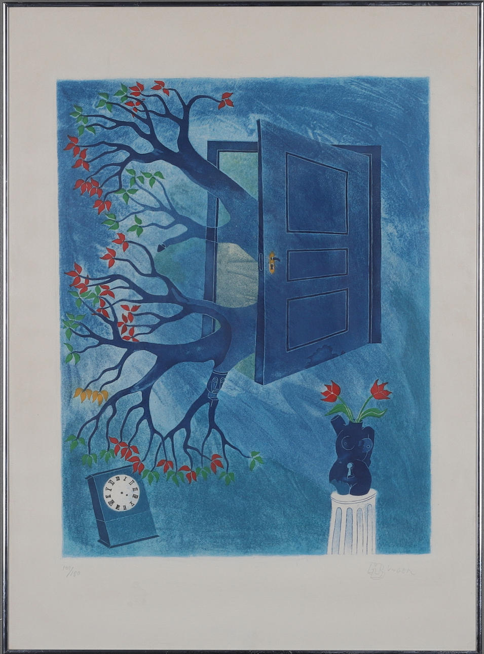 HENRY UNGER. lithograph, signed and numbered 121/180.