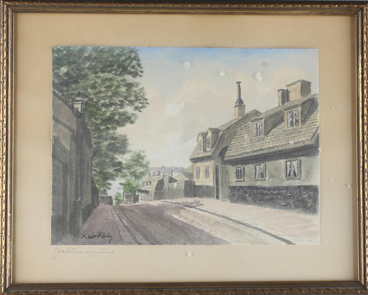 PARTI, 23 st, etsningar, träsnitt, tryck, akvareller, signerade.