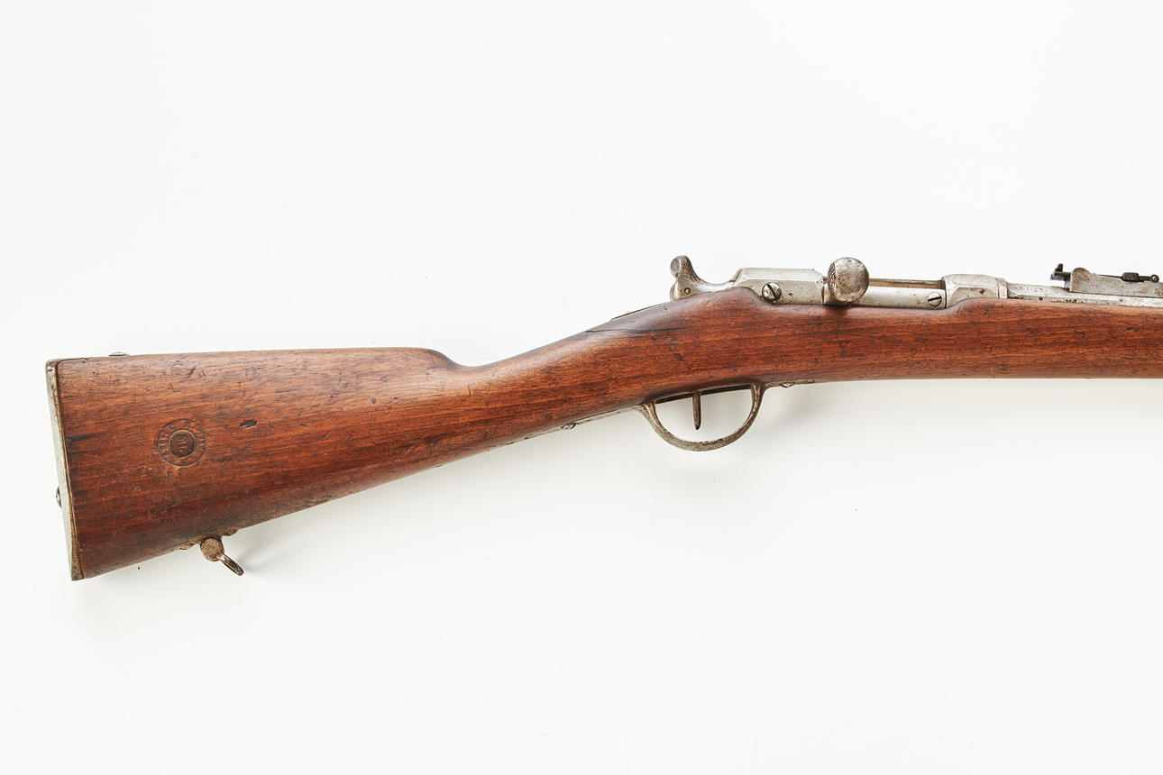 FUSIL CON PERCUTOR, francés, Chassepot m/1866.