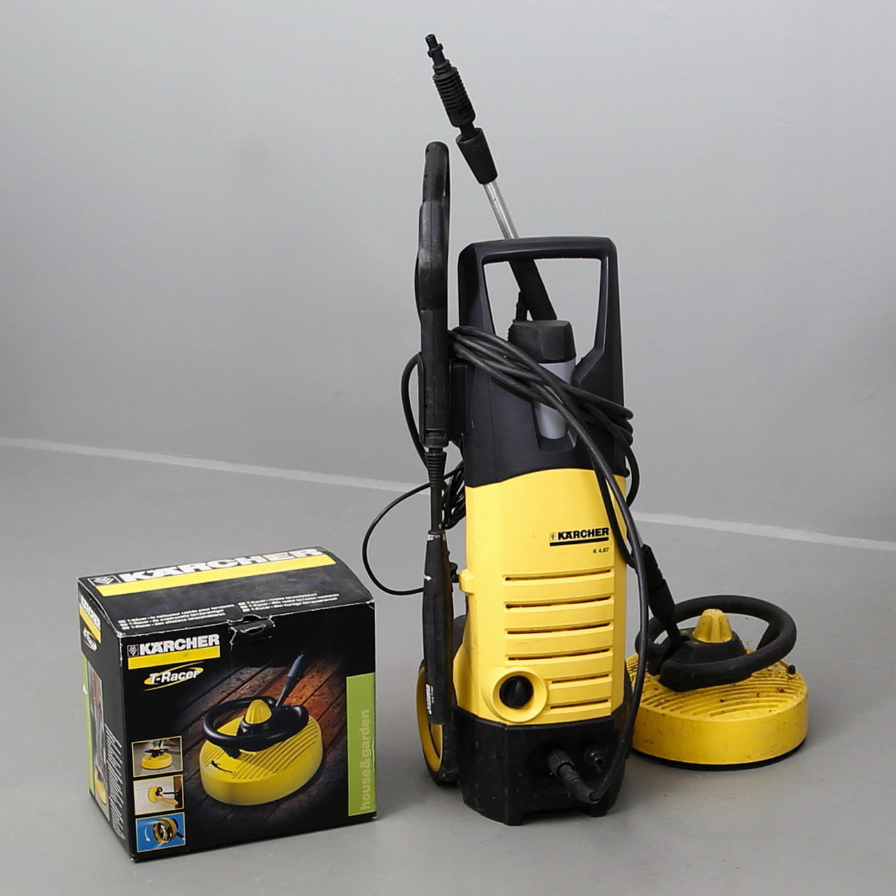 HÖGTRYCKSTVÄTT, Kärcher 4.87 med tillbehör.