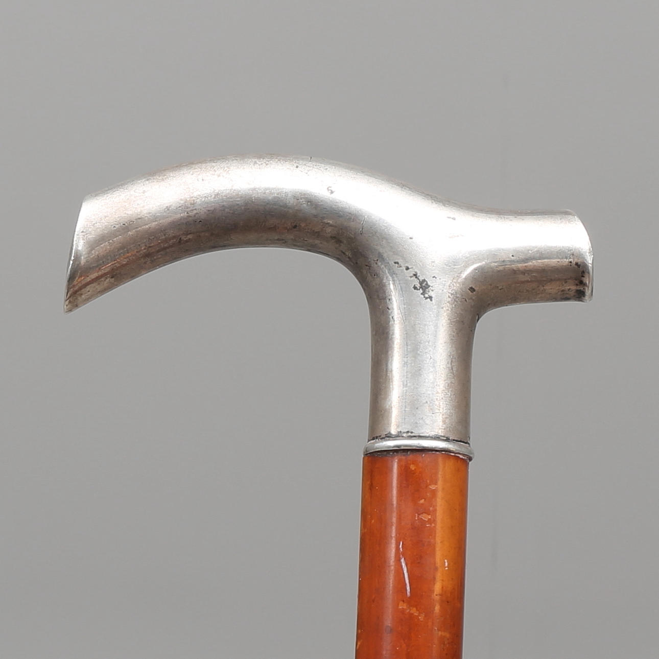 KÄPP med silverkrycka, 1913.