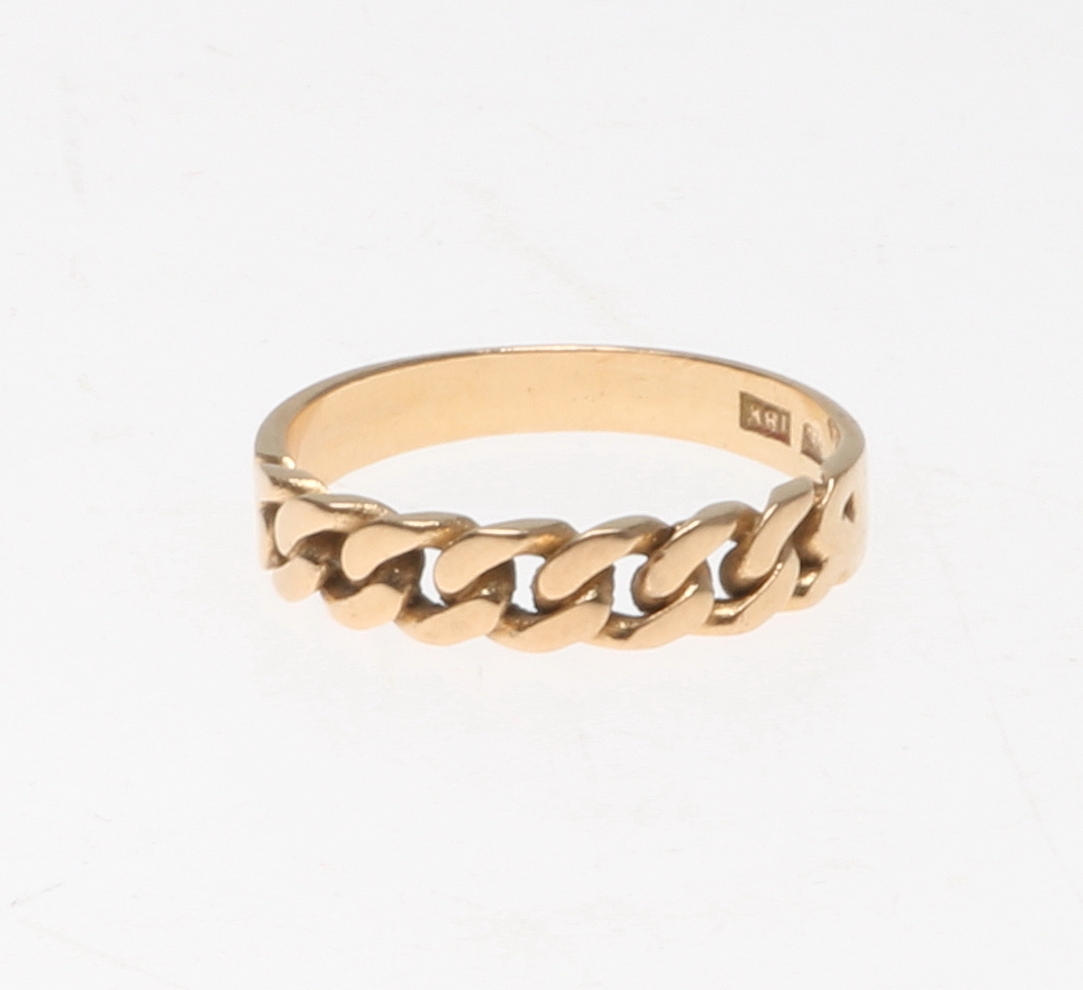 RING, guld, vikt 3 gram, 18 K.