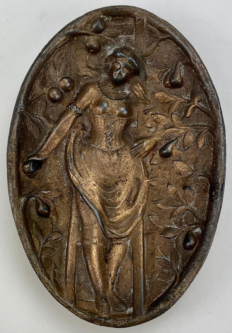 A 20th century Ekivok metal barrel.