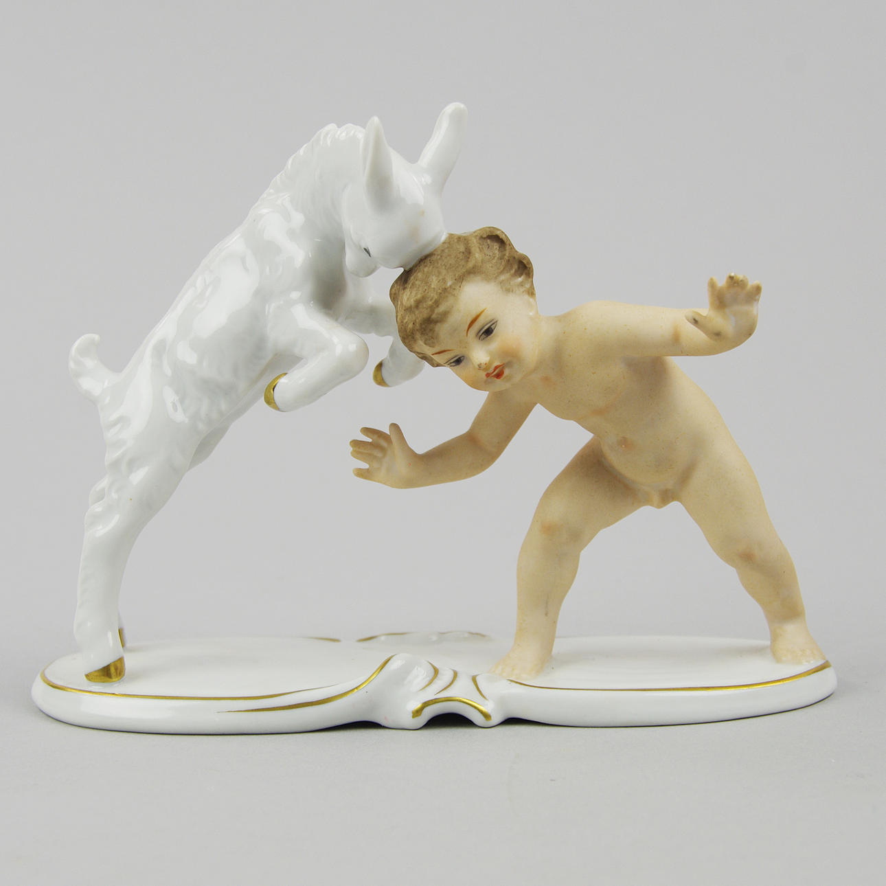 FIGURIN, pojke med get, Wallendorf.