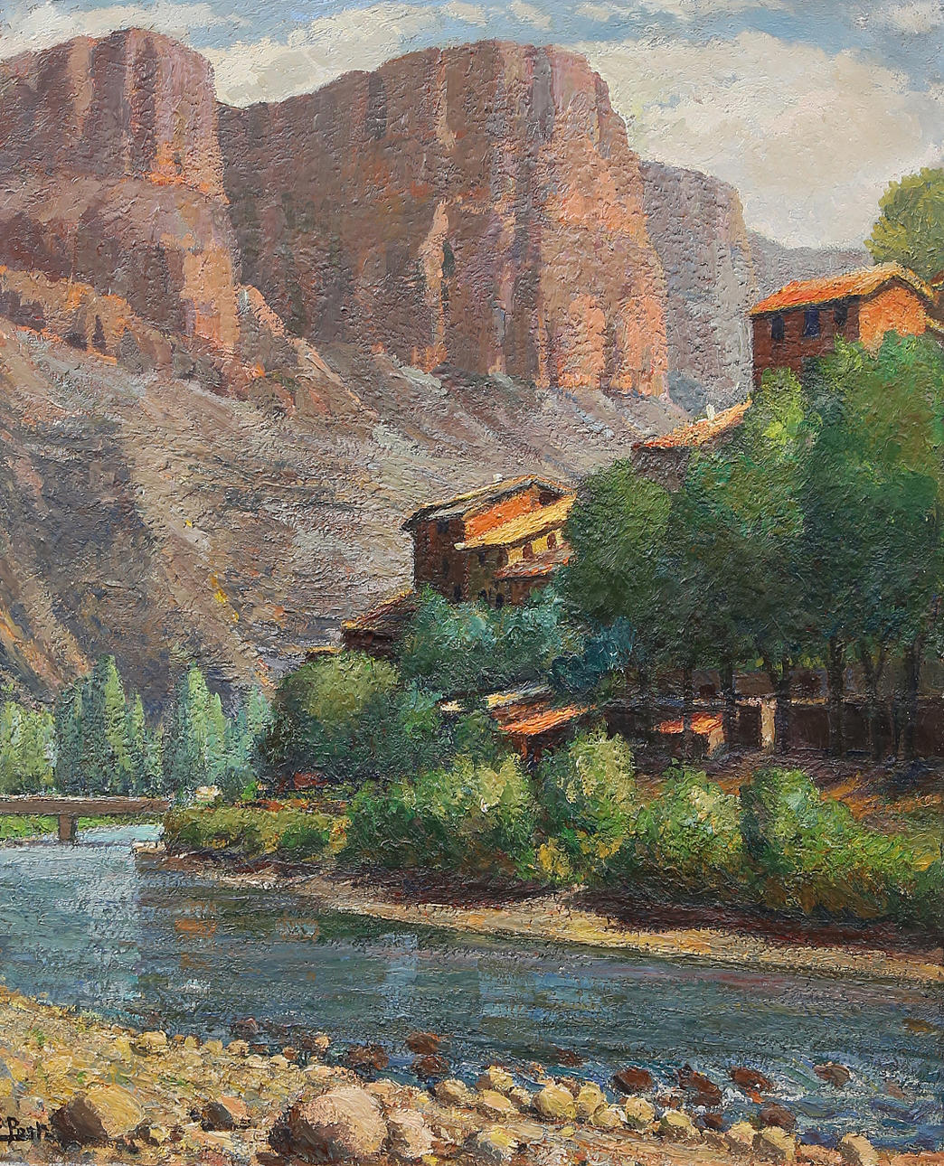 ENRIC PORTA MESTRE. River view.