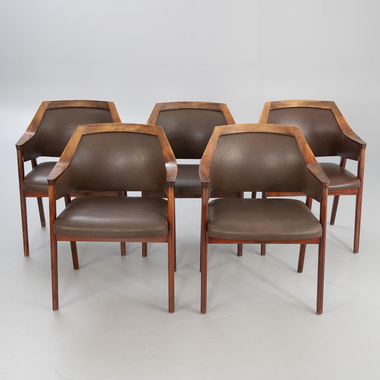 Slagelse Møbelfabrik, Armchairs, Denmark, 960s (5).