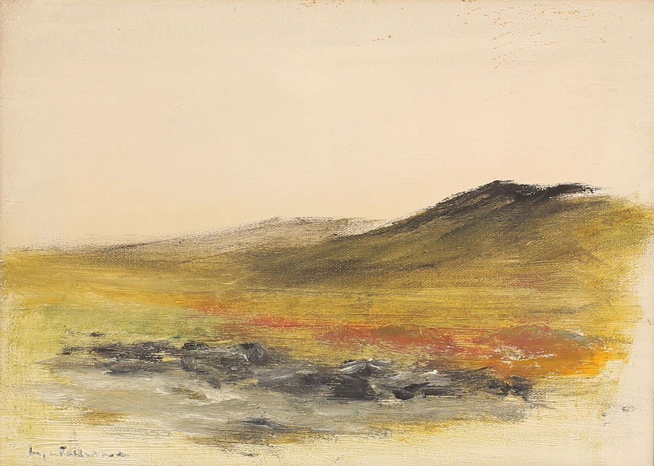 INGE PETTERSSON. Oil on canvas, signed.