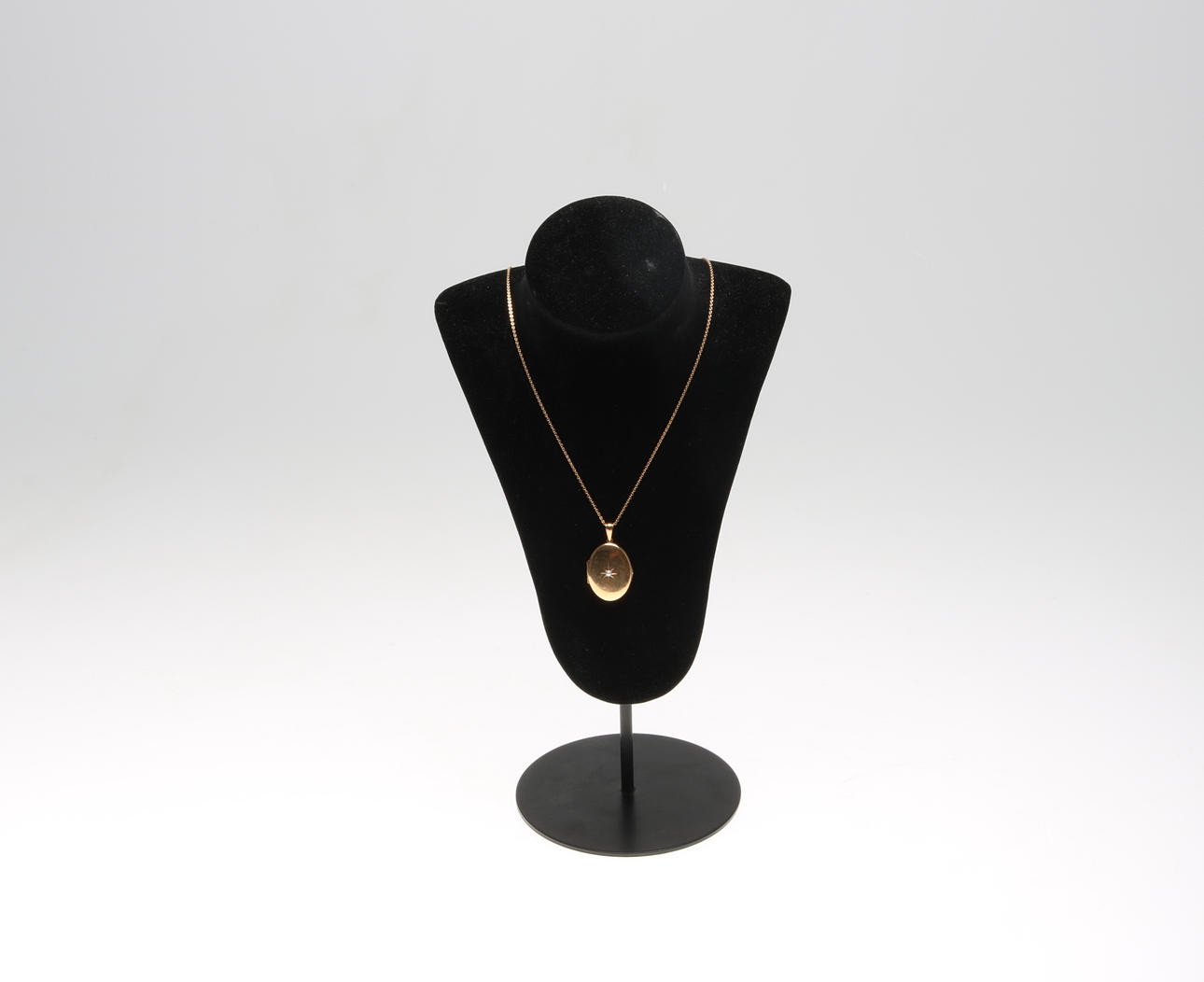 BERLOCK med halskedja, guld, 18 K.